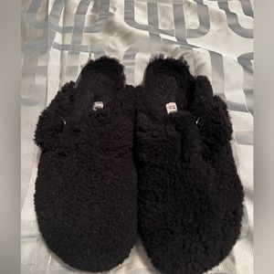 Birkenstock Papilio fuzzy slides-size 39.